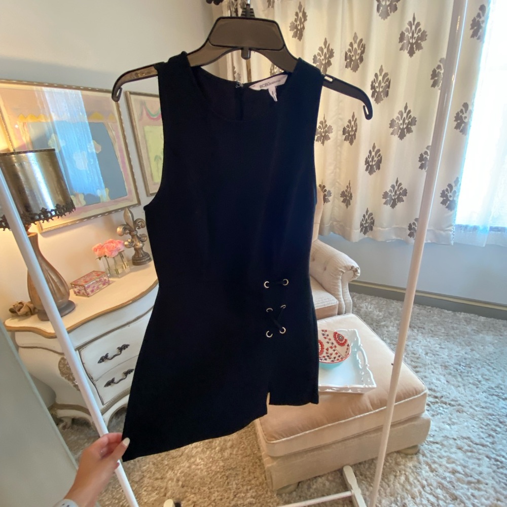 BCBG Black Romper